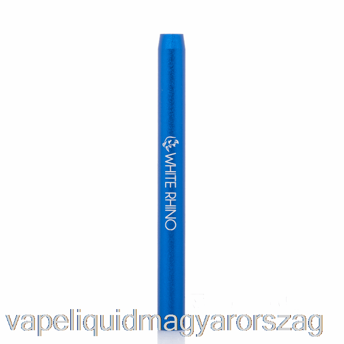 Fehér Orrszarvú Fém Denevér Kóstolócső Kék Vape Toll